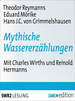 cover image of Mythische Wassererzählungen